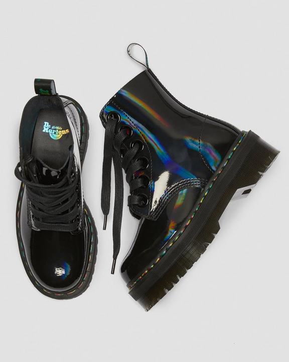 Molly Rainbow Patent Dr. Martens