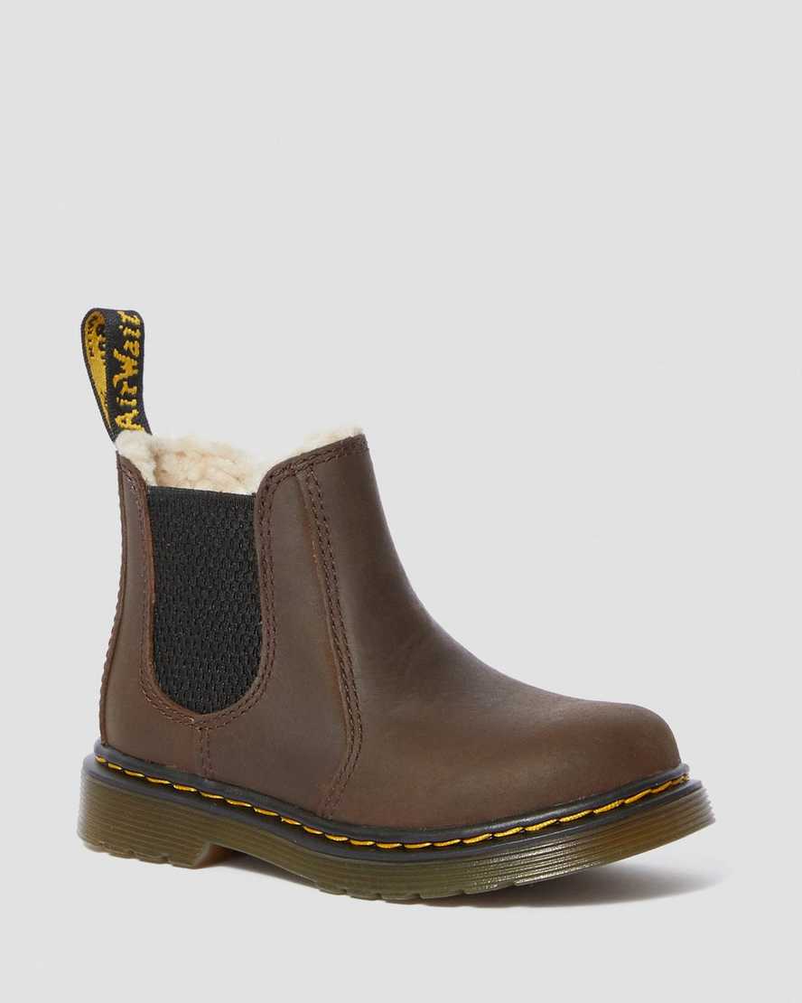 2976 LEONORE TODDLER FAUX FUR LINED BOOTS | Dr. Martens
