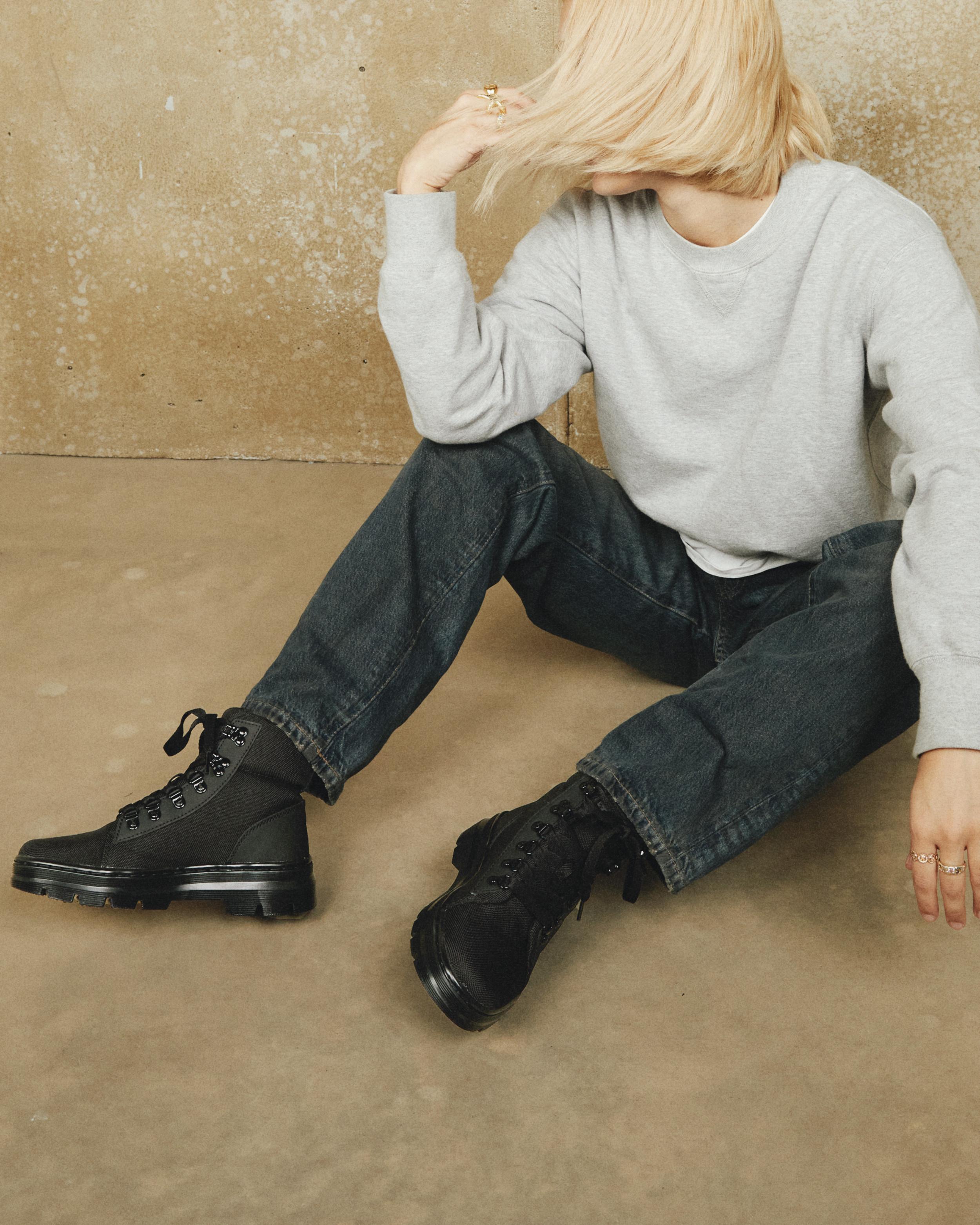 COMBS TECH UTILITY BOOTS in BLACK+BLACK | Dr. Martens™
