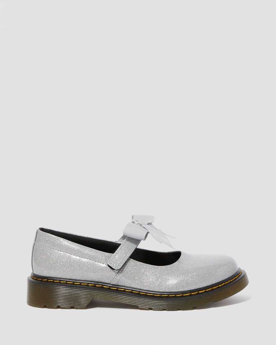 Junior Maccy II Glitter Mary Jane Shoes | Dr Martens