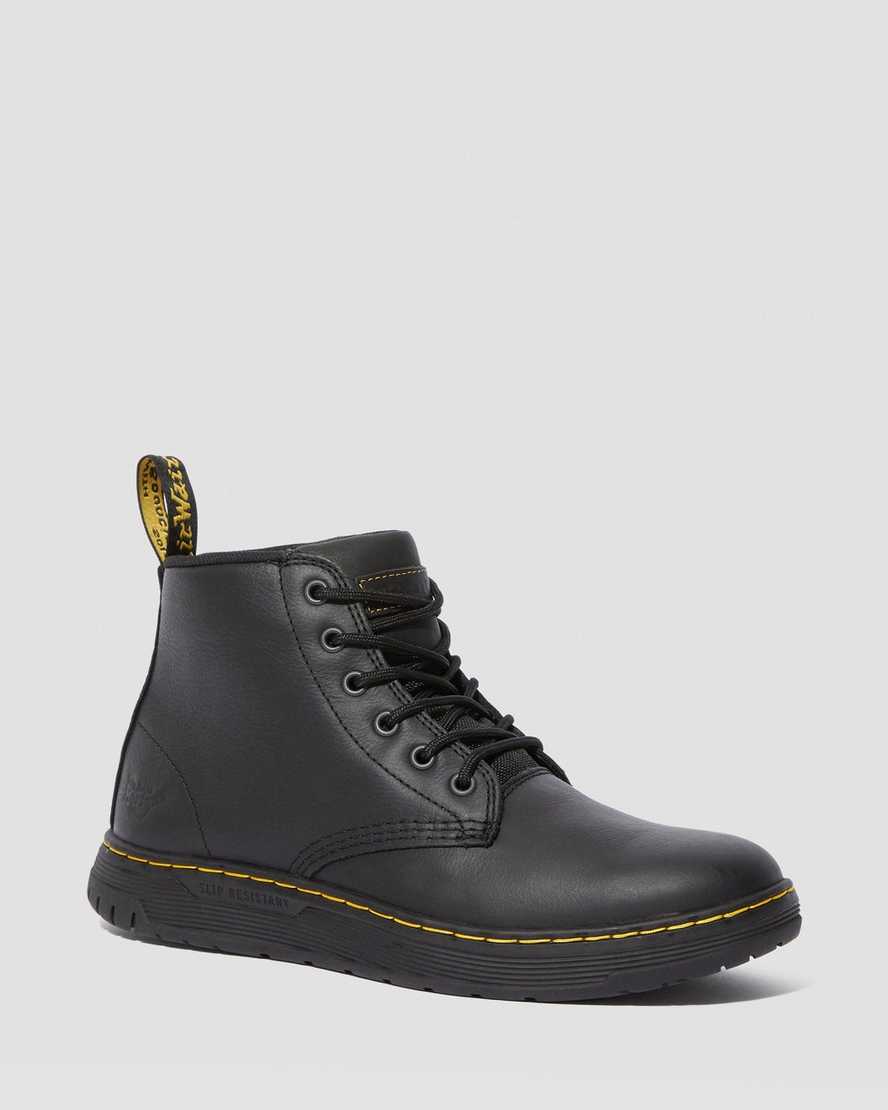 Amwell Slip Resistant Leather Lace Up Boots | Dr Martens