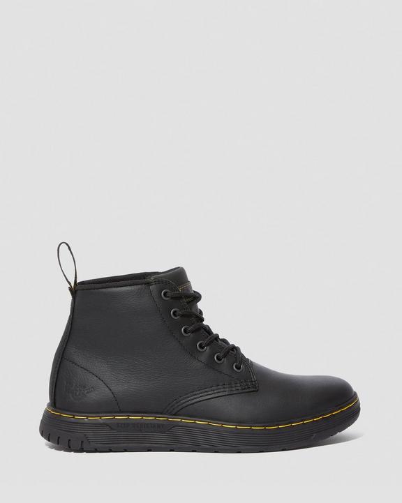 Amwell Slip Resistant Leather Lace Up Boots Dr. Martens