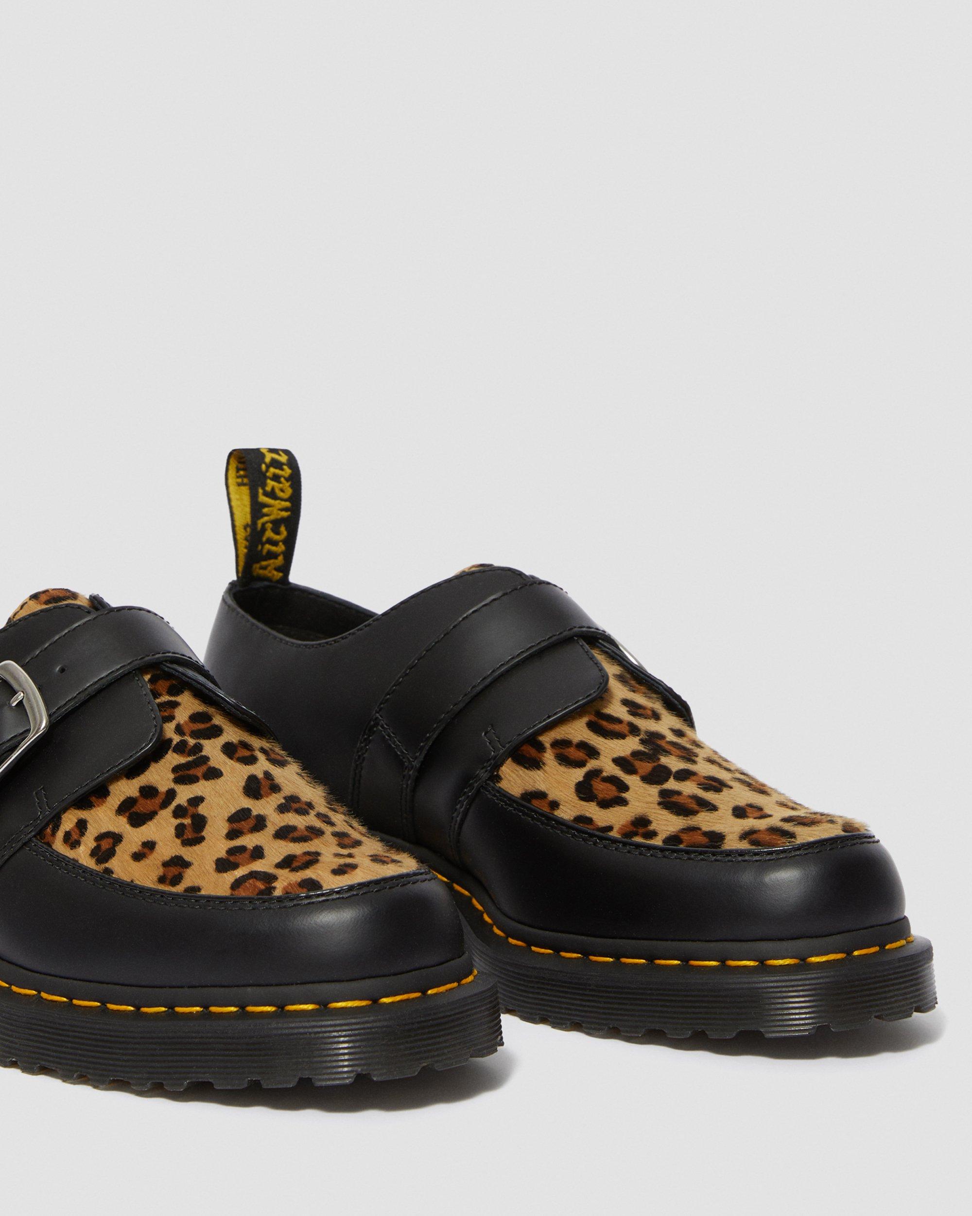 ドクターマーチン・ RAMSEY MONK・ラムジー モンク レオパード Ramsey Monk Leopard in BLACK+MEDIUM LEOPARD | Dr. Martens™
