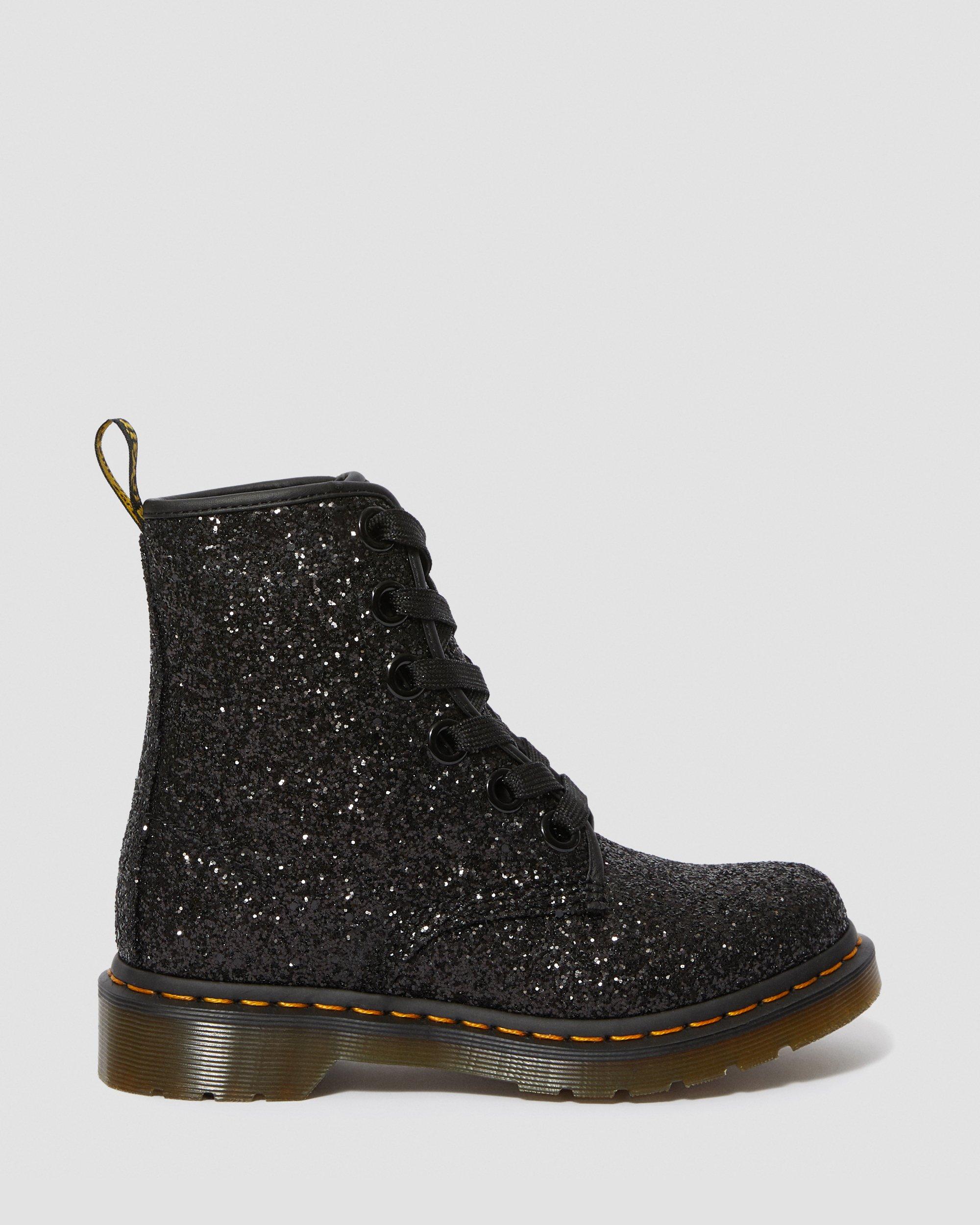 1460 FARRAH GLITTER ANKLE BOOTS