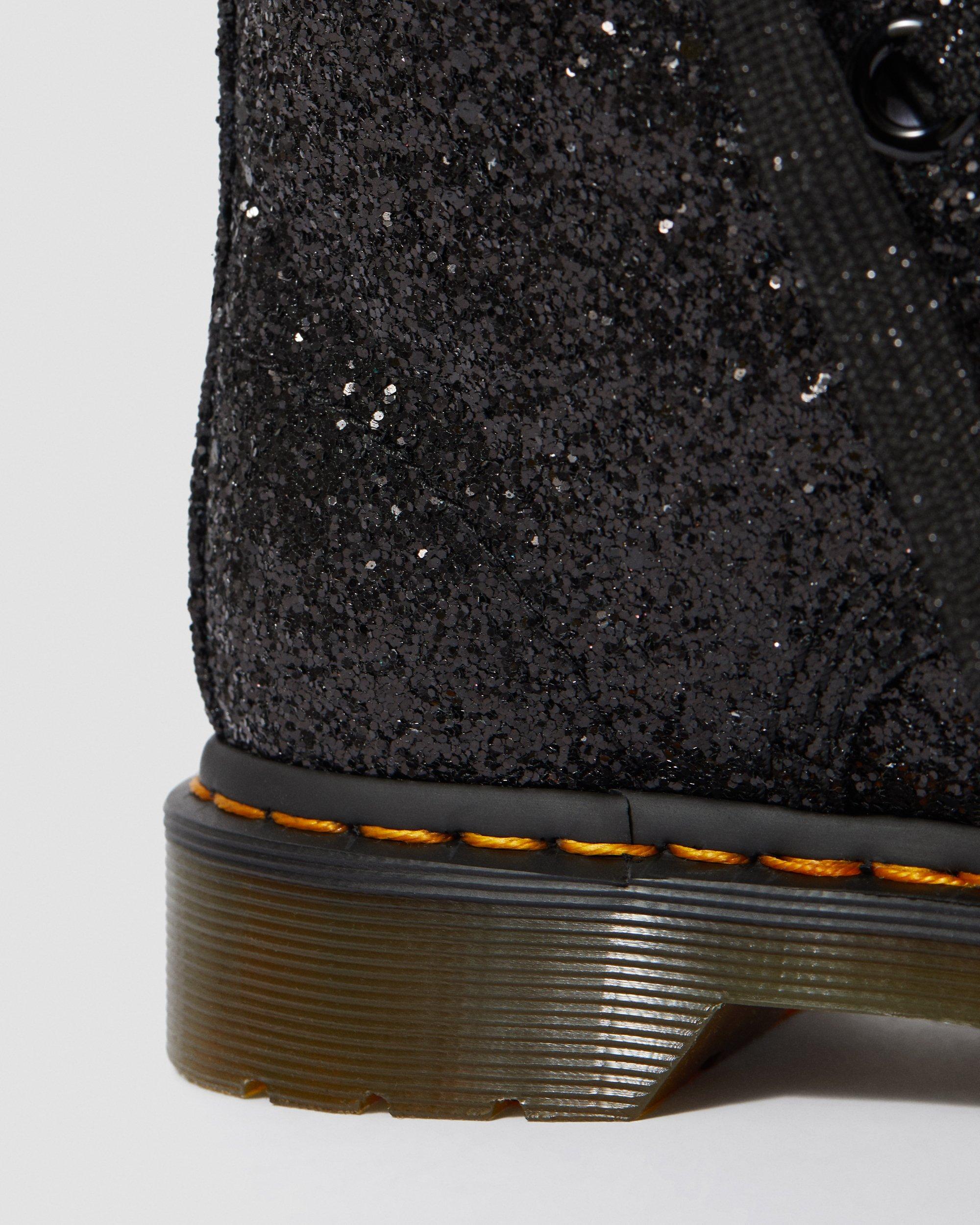 1460 FARRAH GLITTER ANKLE BOOTS