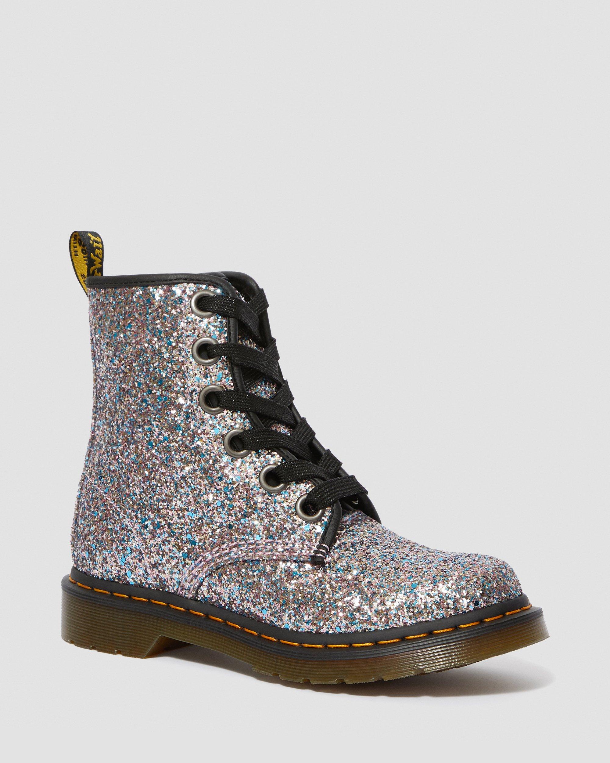 Dr martens best sale 1460 glitter black