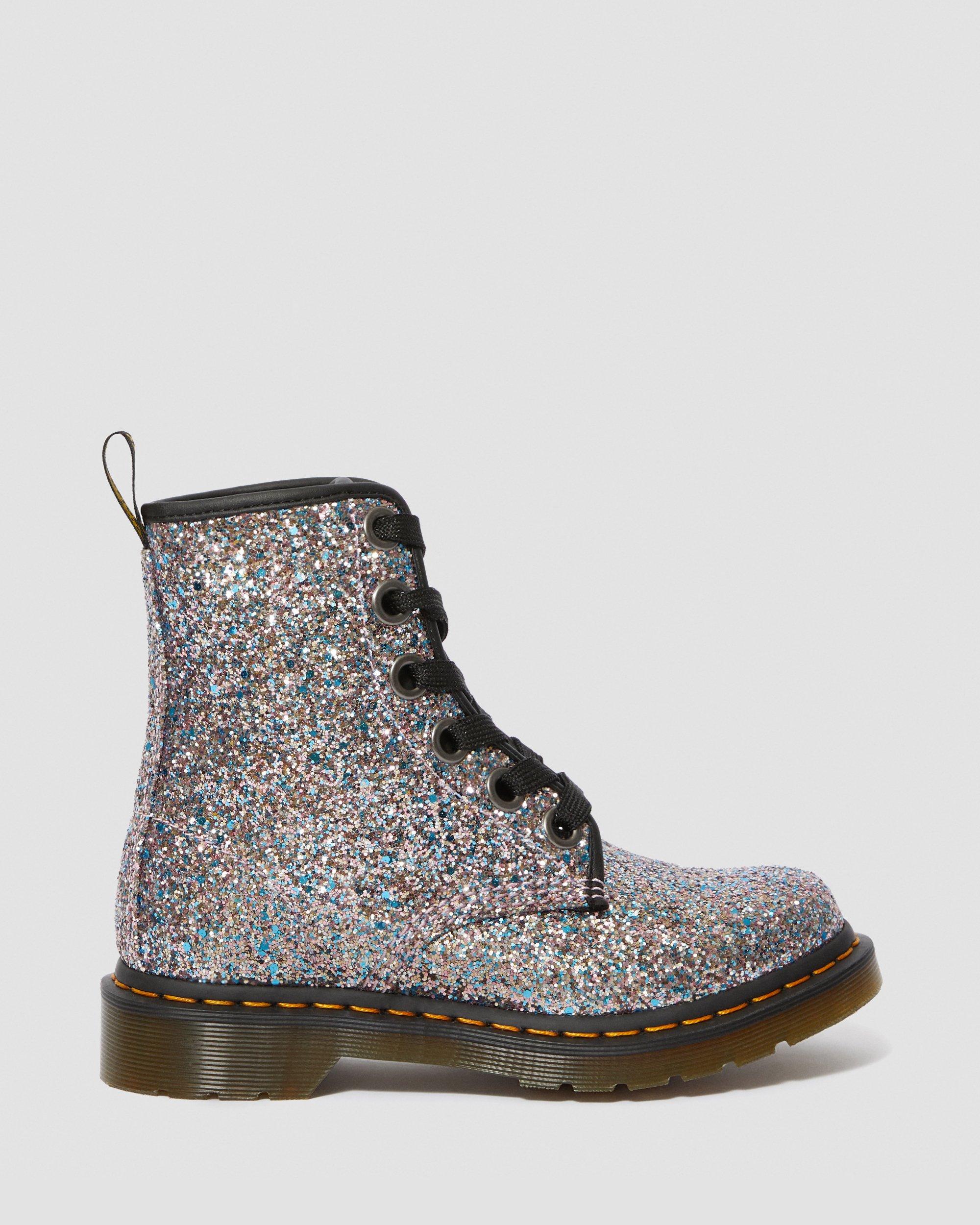 1460 Women's Chunky Glitter Lace Up Boots Dr. Martens