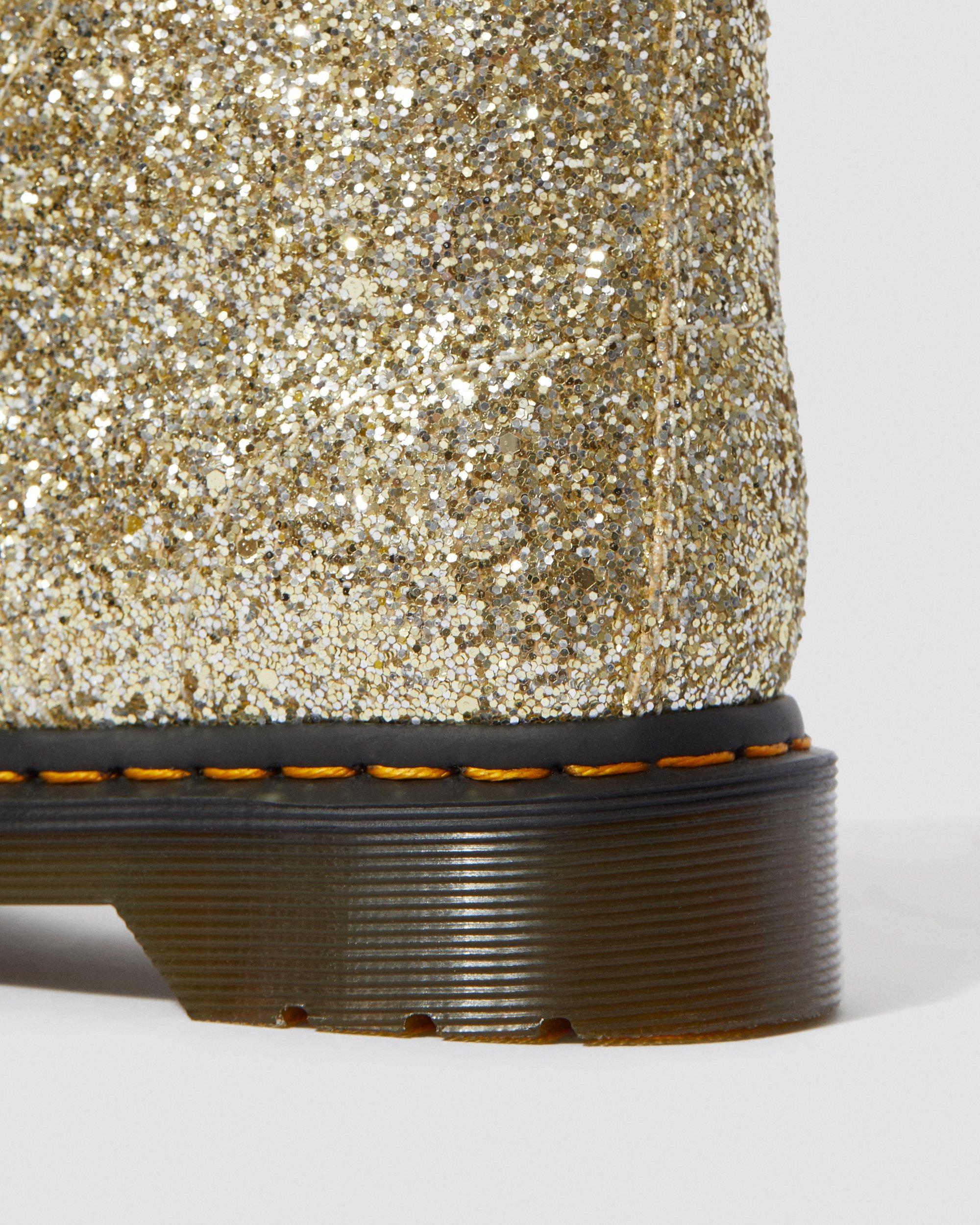 1460 FARRAH GLITTER ANKLE BOOTS