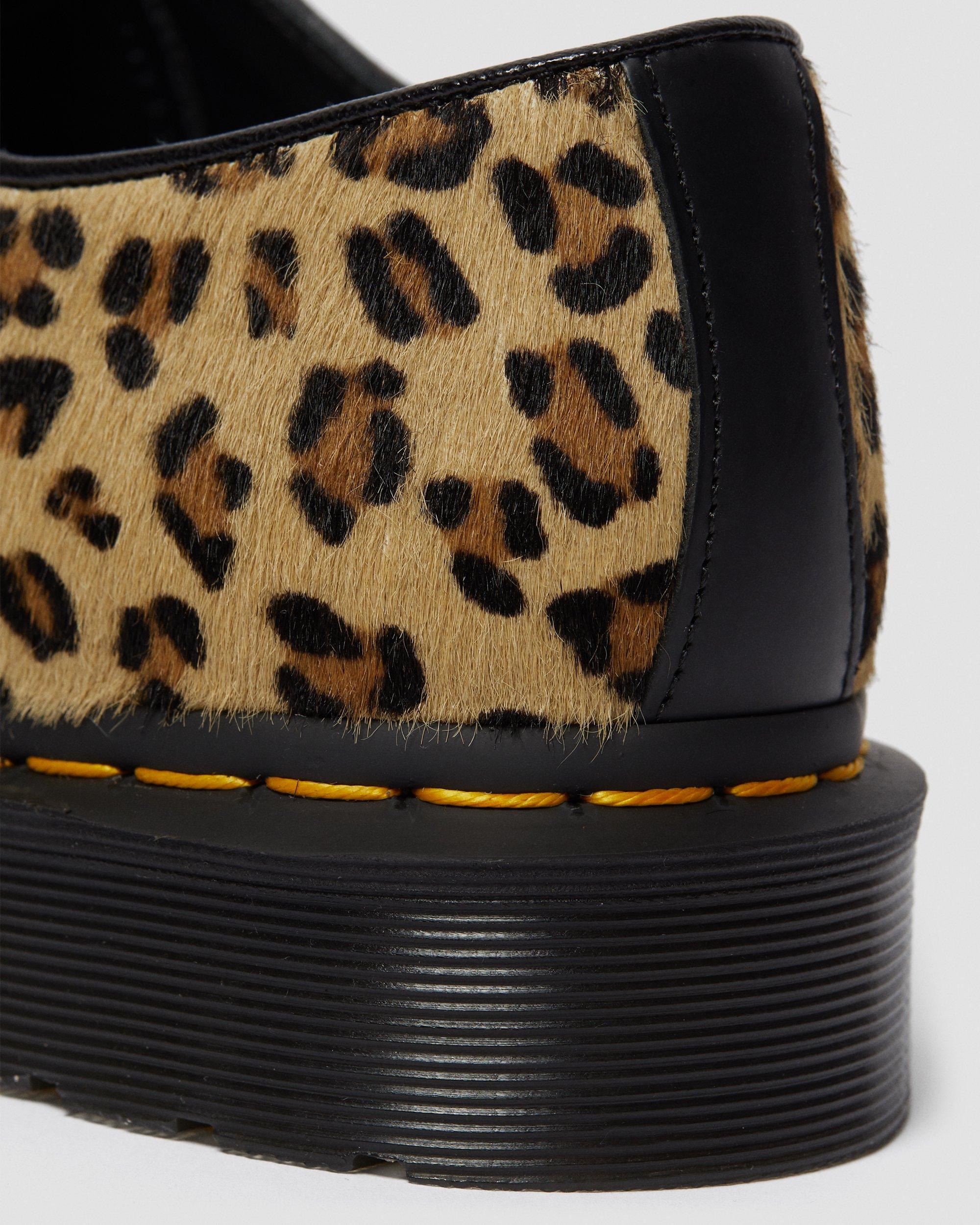 1461 Leopard in BLACK+MEDIUM LEOPARD | Dr. Martens™
