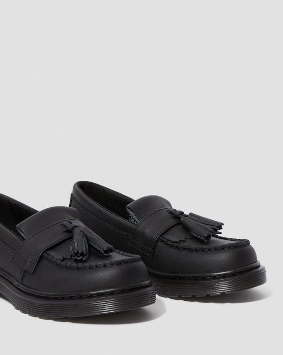 Junior Adrian Leather Loafers in Black | Dr. Martens Junior Adrian Leather Loafers in Black | Dr. Martens