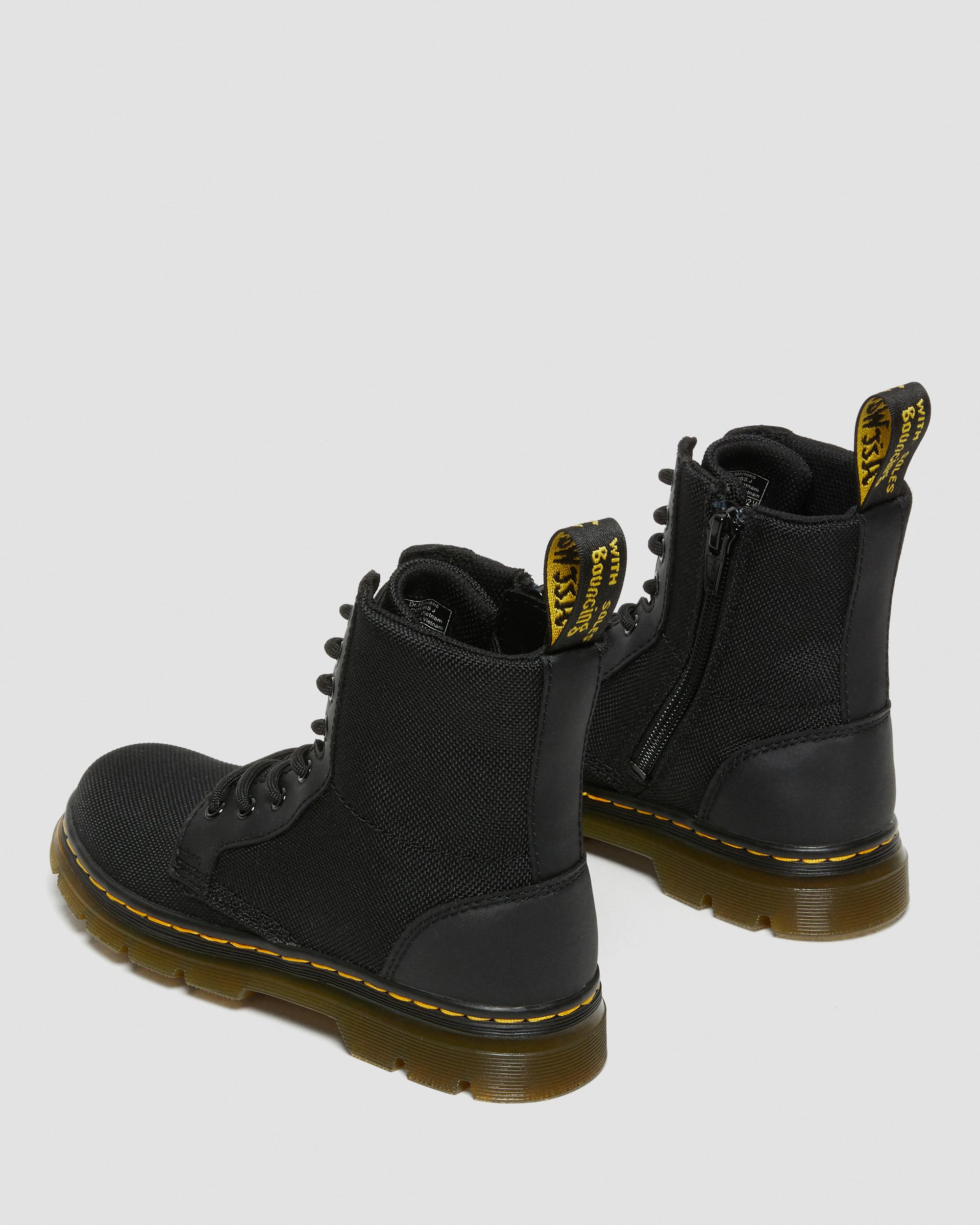 Junior Combs Extra Tough Utility Boots in Black | Dr. Martens