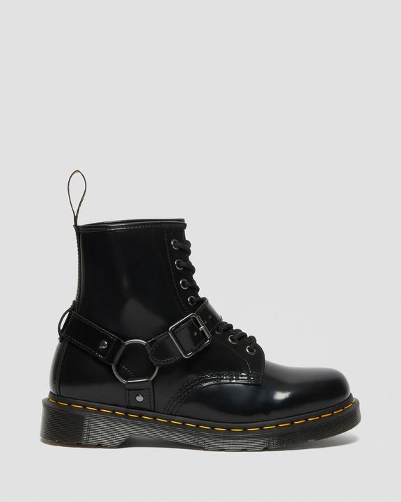 1460 HARNESS LEATHER ANKLE BOOTS in Black | Dr. Martens