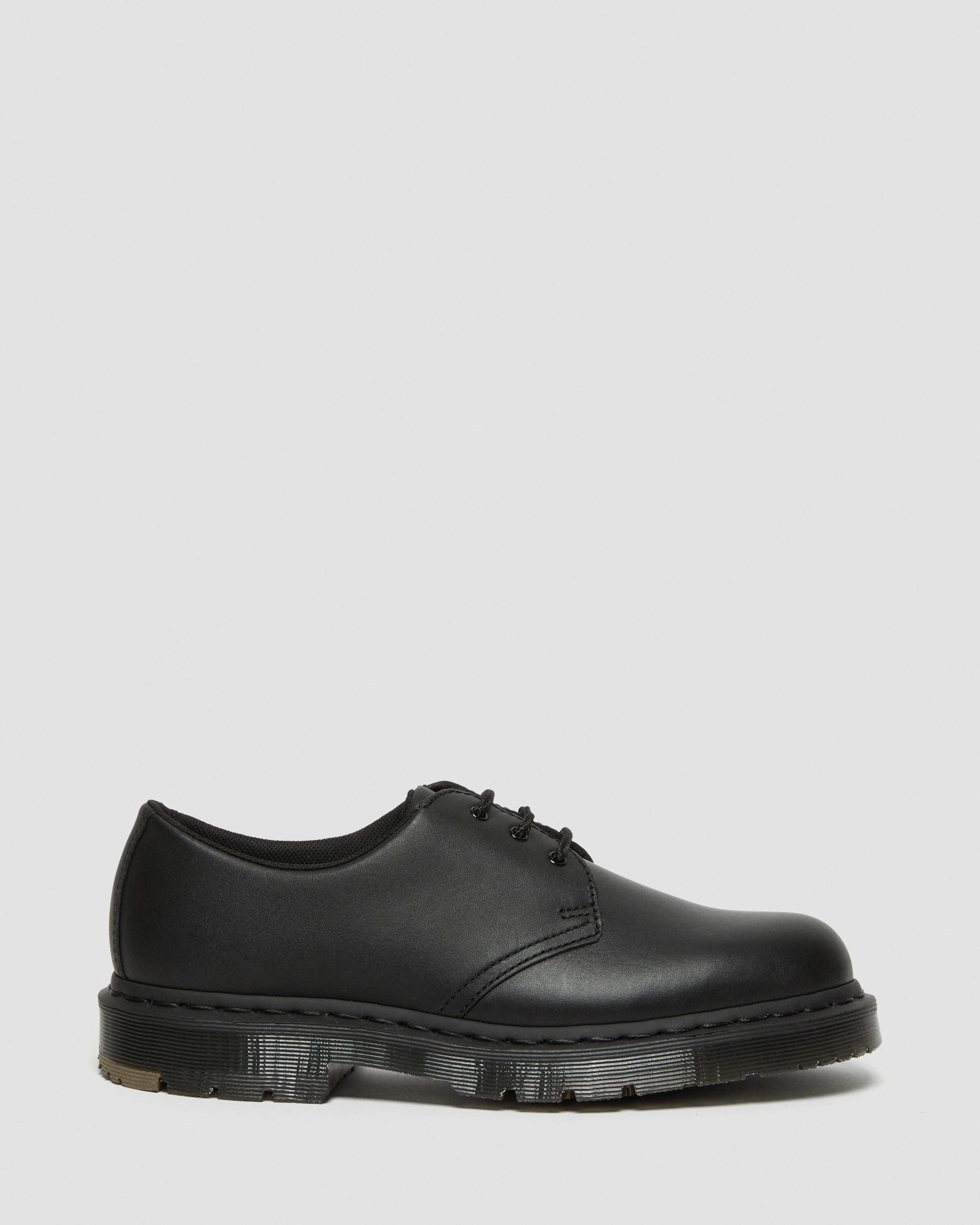 1461 MONO SLIP RESISTANT LEATHER SHOES in BLACK | Dr. Martens™