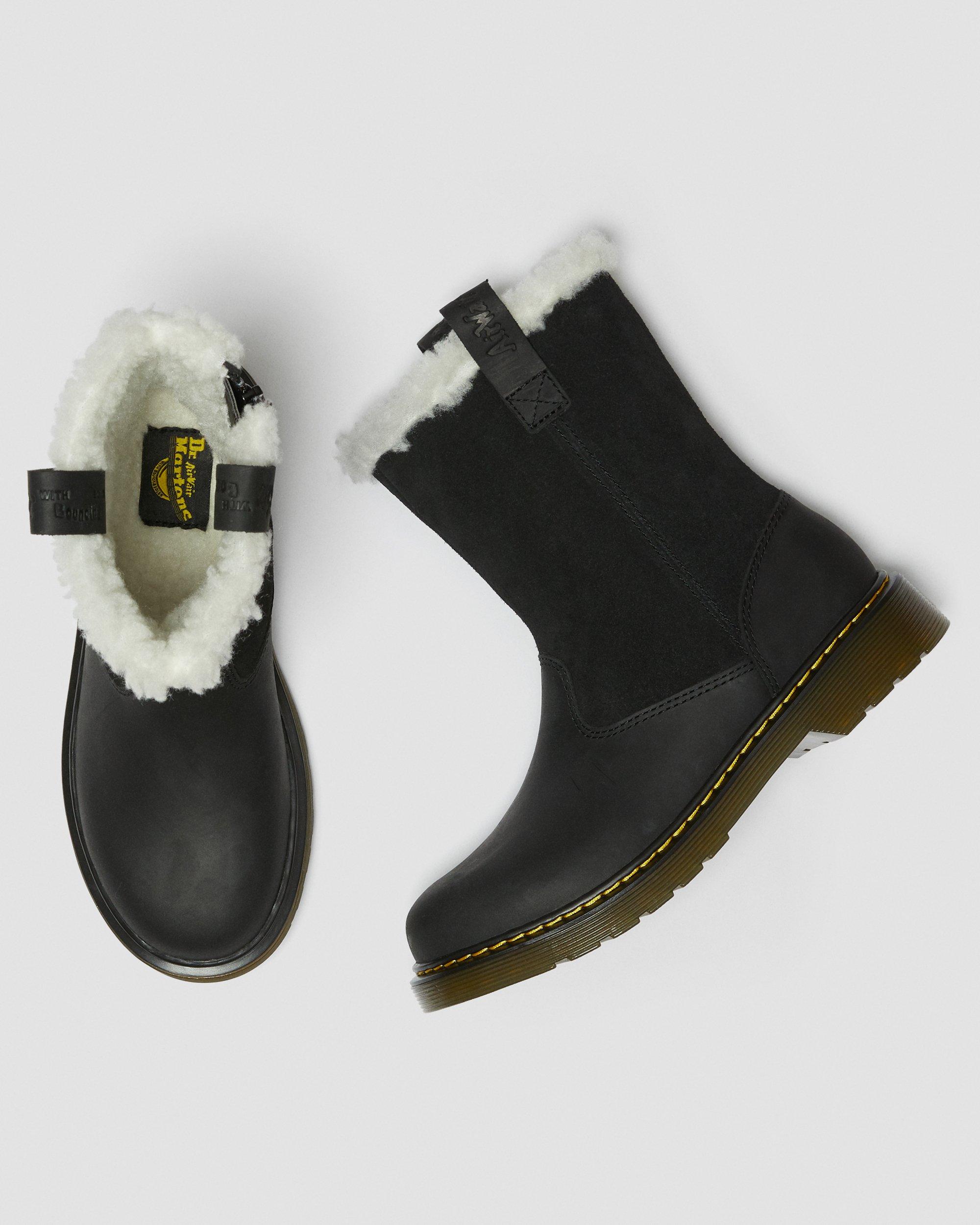 Dr Martens - Jetta Quad - Bottines zippées - Noir