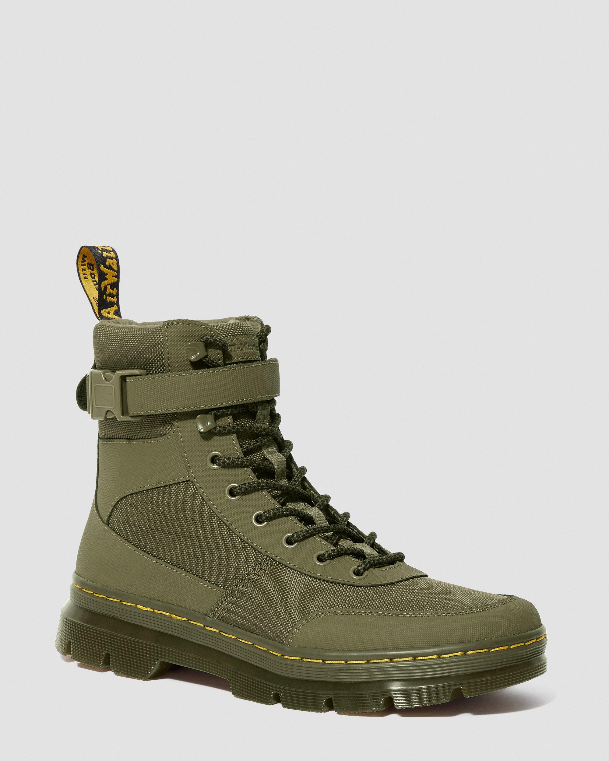 Dr. Martens COMBS TECH ミリタリーブーツ Combs Tech Extra Tough Poly Casual Boots in DMS OLIVE | Dr. Martens™