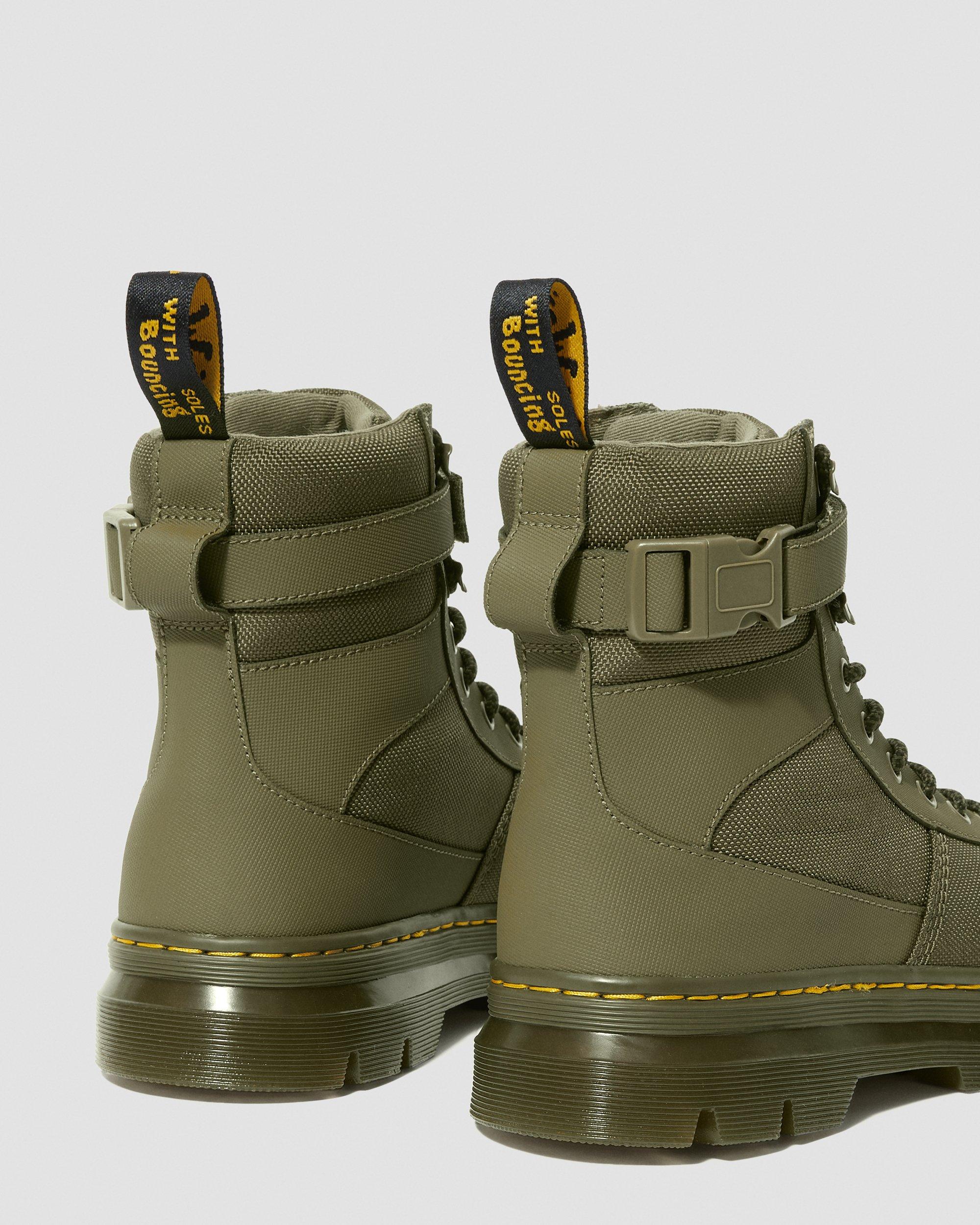 Combs Tech Extra Tough Poly Casual Boots in DMS OLIVE | Dr. Martens™