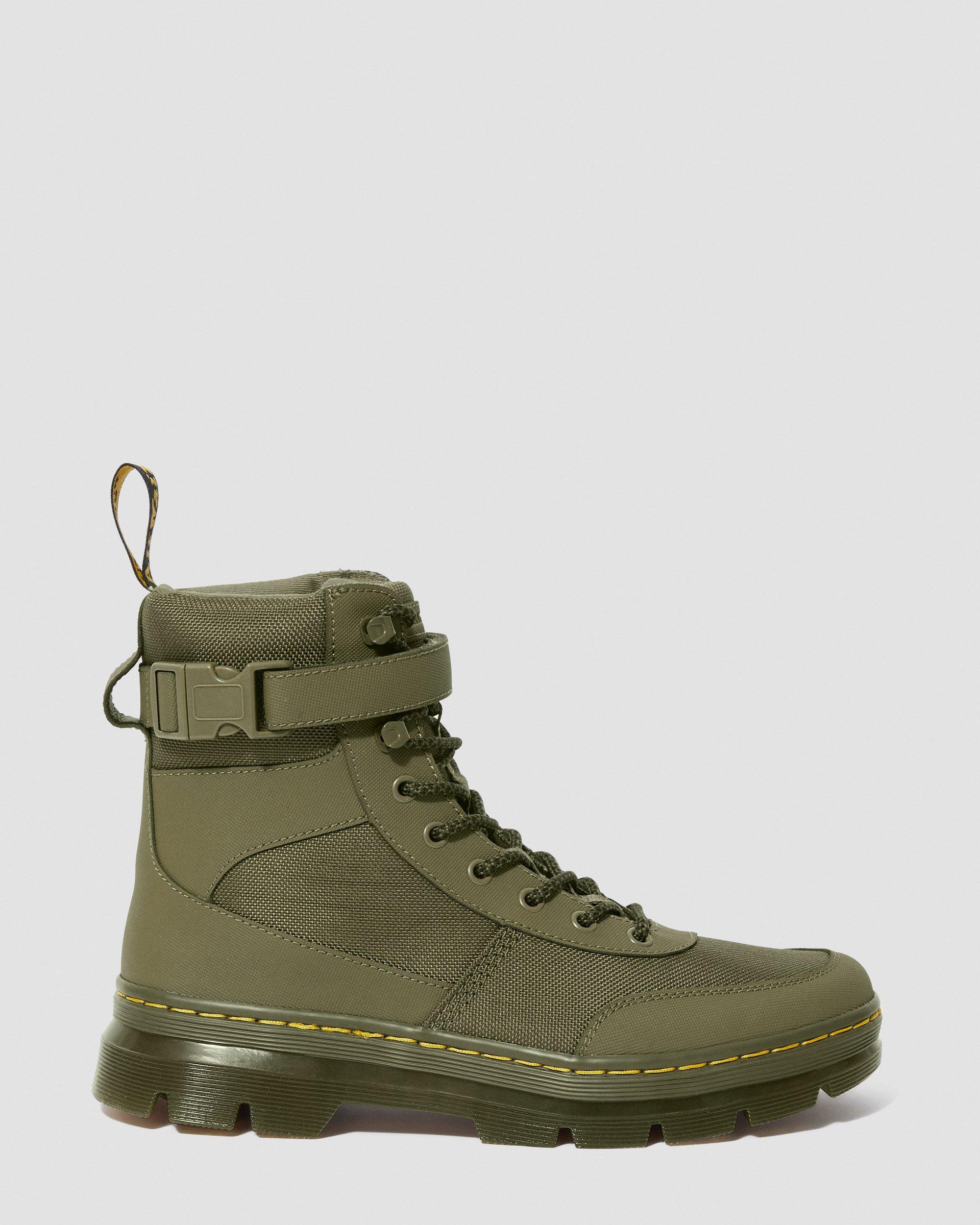 Combs Tech Extra Tough Poly Casual Boots in DMS OLIVE | Dr. Martens™