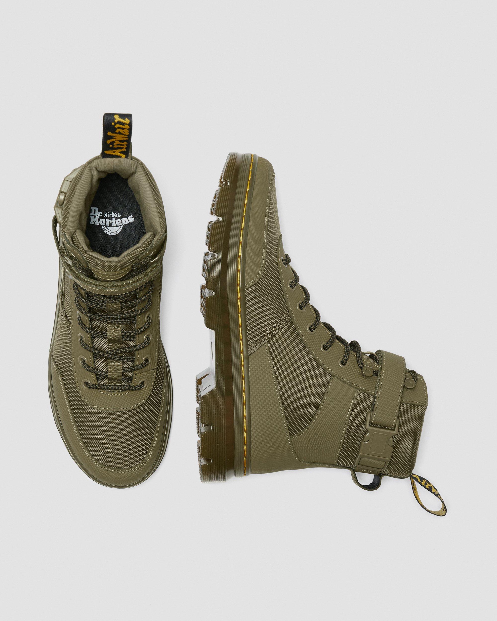 Combs Tech Extra Tough Poly Casual Boots in DMS OLIVE | Dr. Martens™