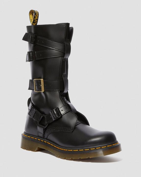 BOTTES BLAKE TALL EN CUIR À BOUCLES Dr. Martens