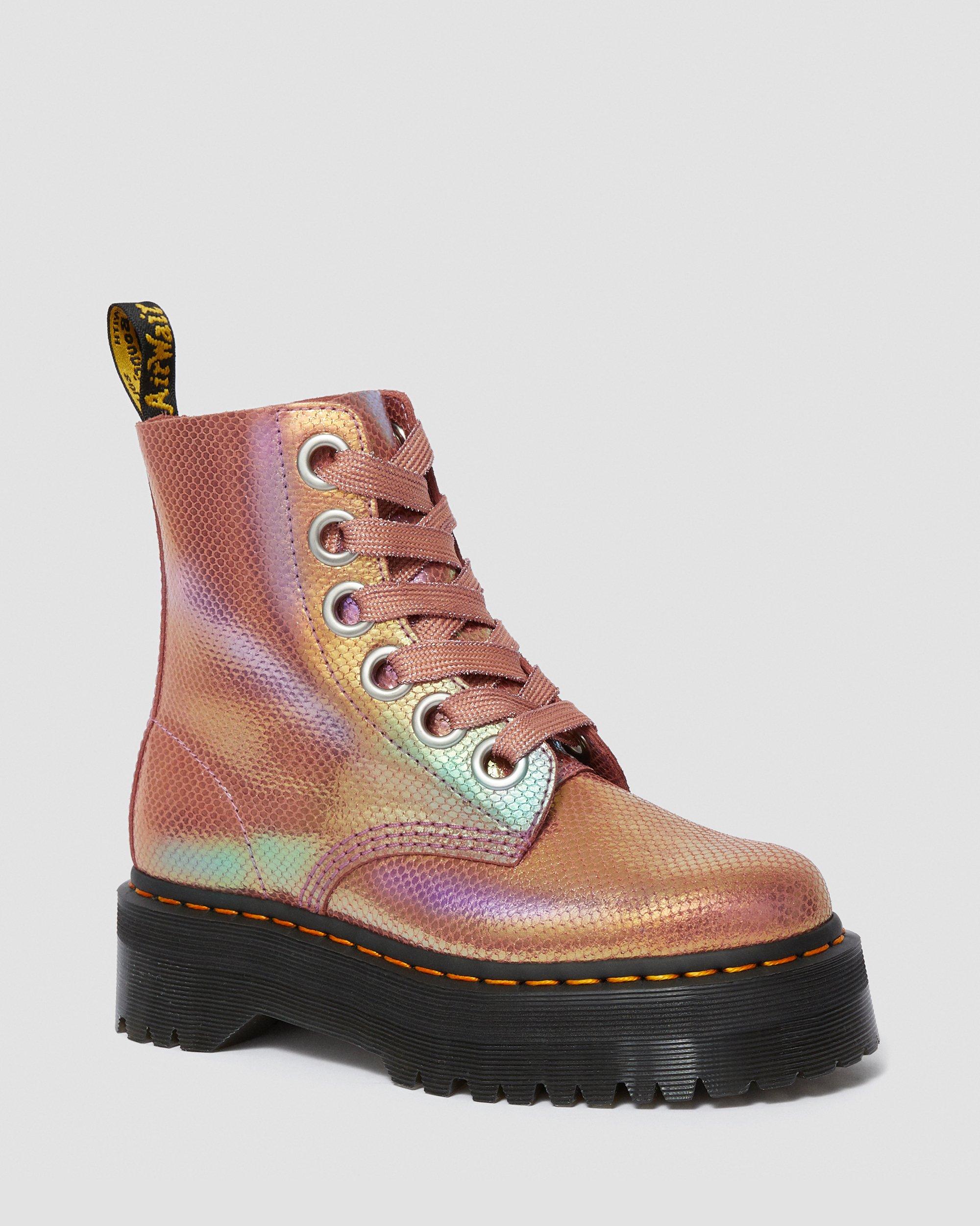 Molly Iridescent in PINK | Dr. Martens™