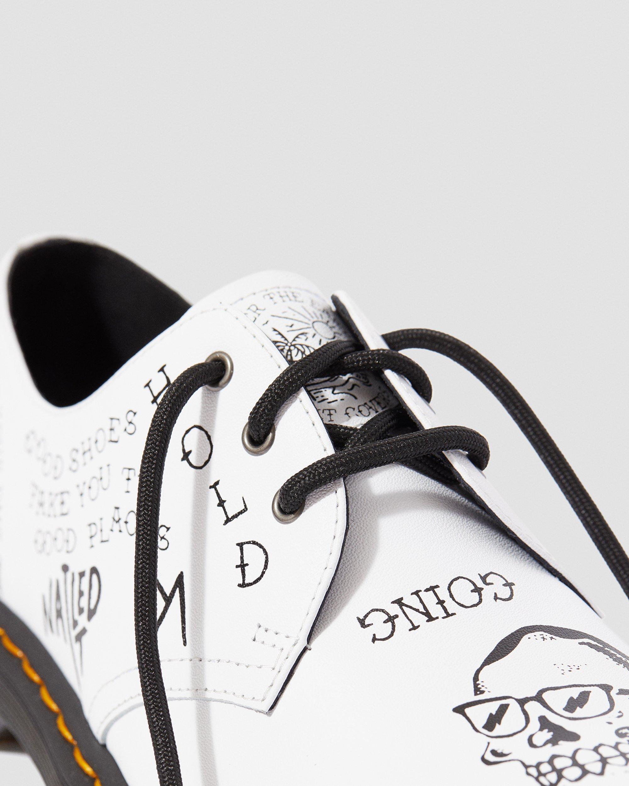 1461 SCRIBBLE in WHITE+BLACK | Dr. Martens™