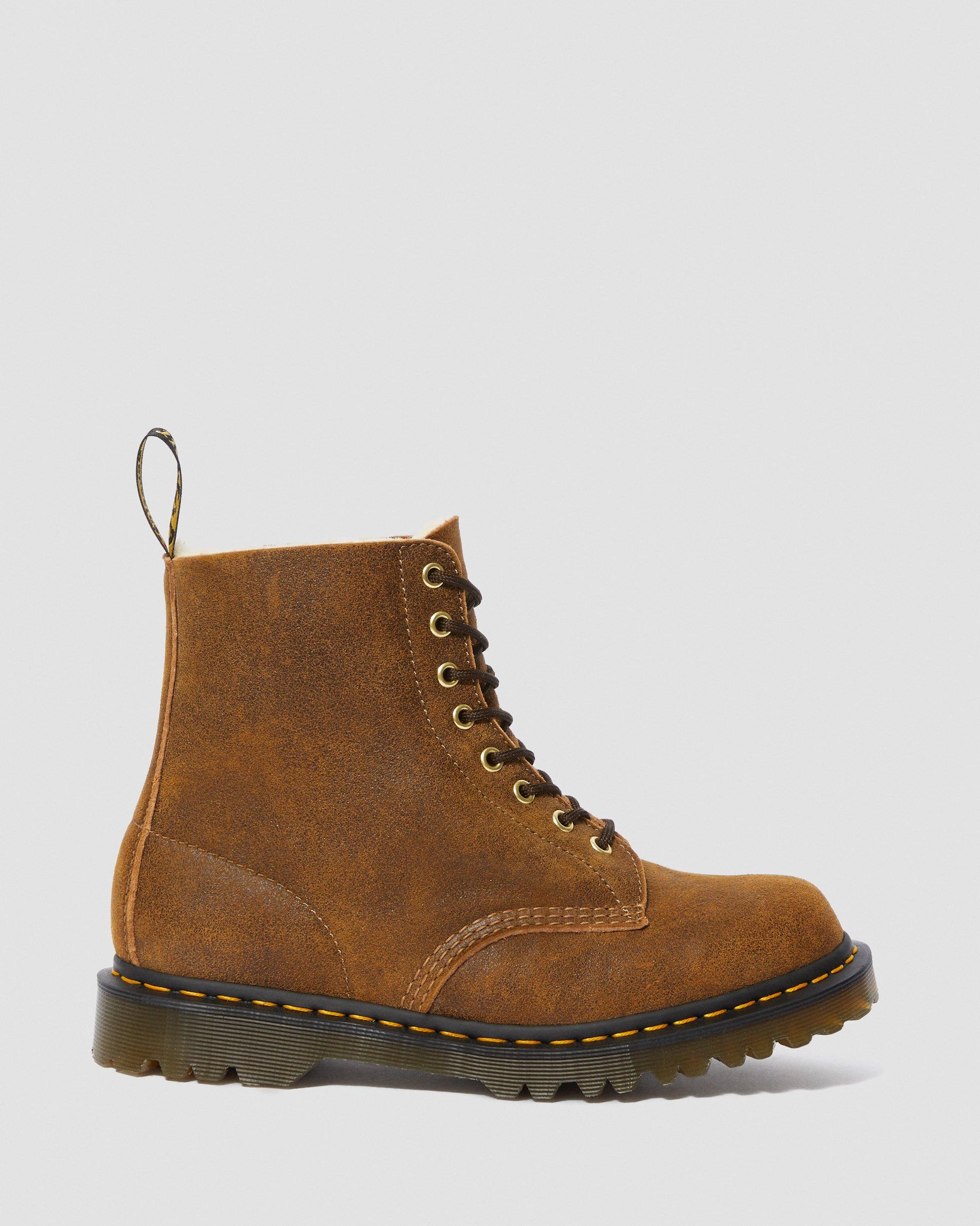 1460 PASCAL SHEARLING ANKLE BOOTS