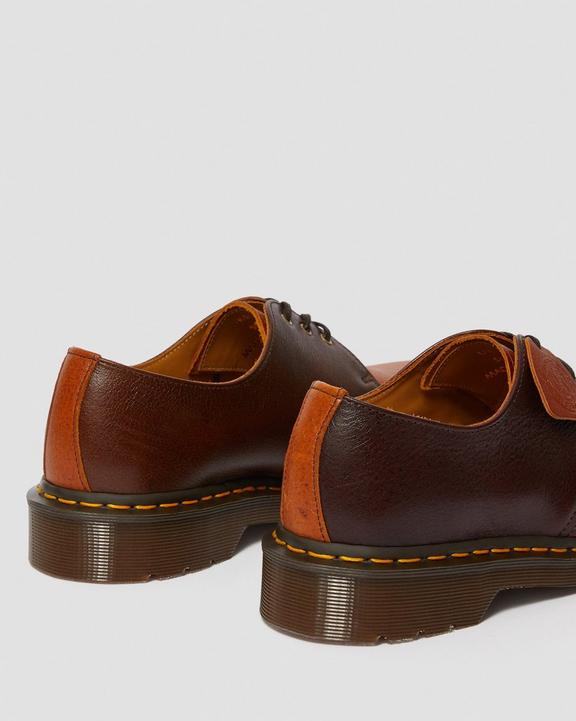 Zapatos de piel bitonales 1461 Kudu Made in England Dr. Martens