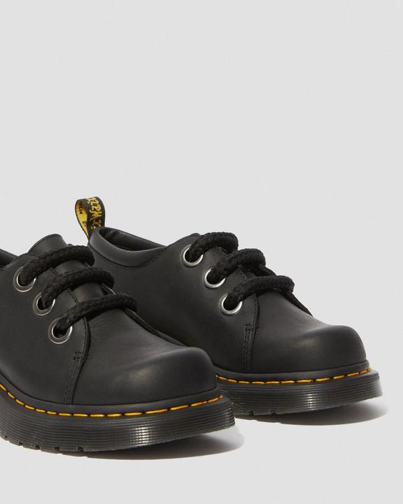 CRANFORD LEATHER LACE UP HEELED SHOES Dr. Martens