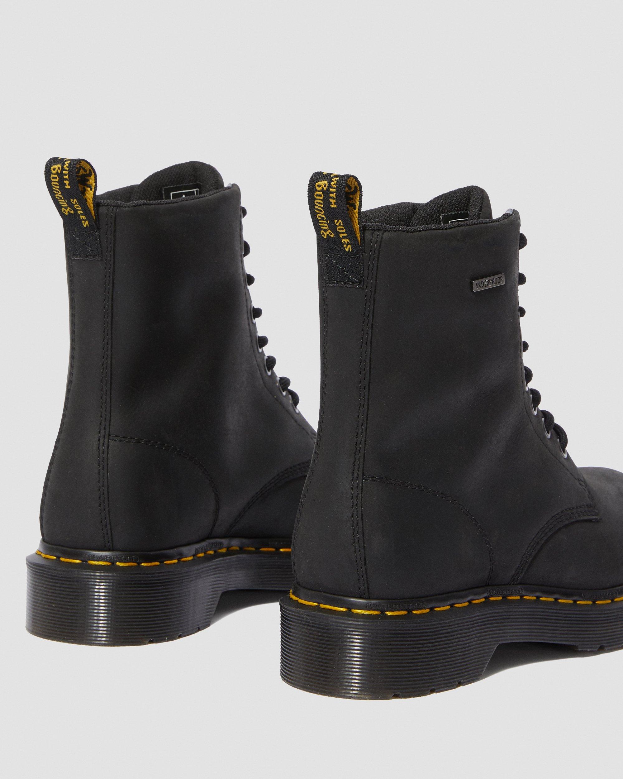 1460 WOMEN'S WATERPROOF ANKLE BOOTS in BLACK | Dr. Martens™