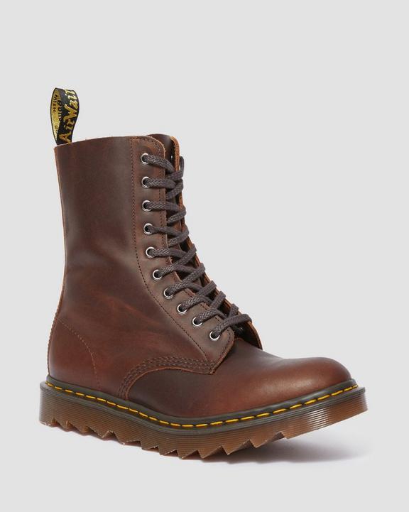 1490 RIPPLE LEATHER HIGH BOOTS Dr. Martens