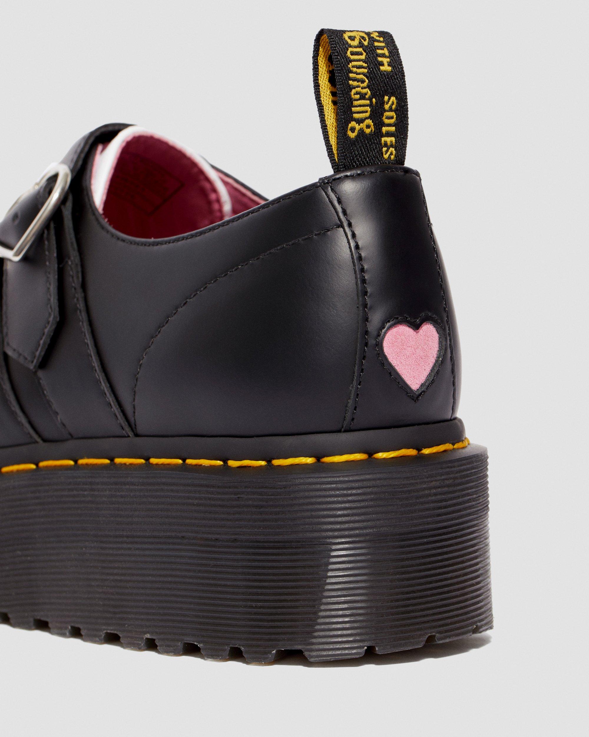 Lazy Oaf Buckle Creeper in BLACK+WHITE | Dr. Martens™
