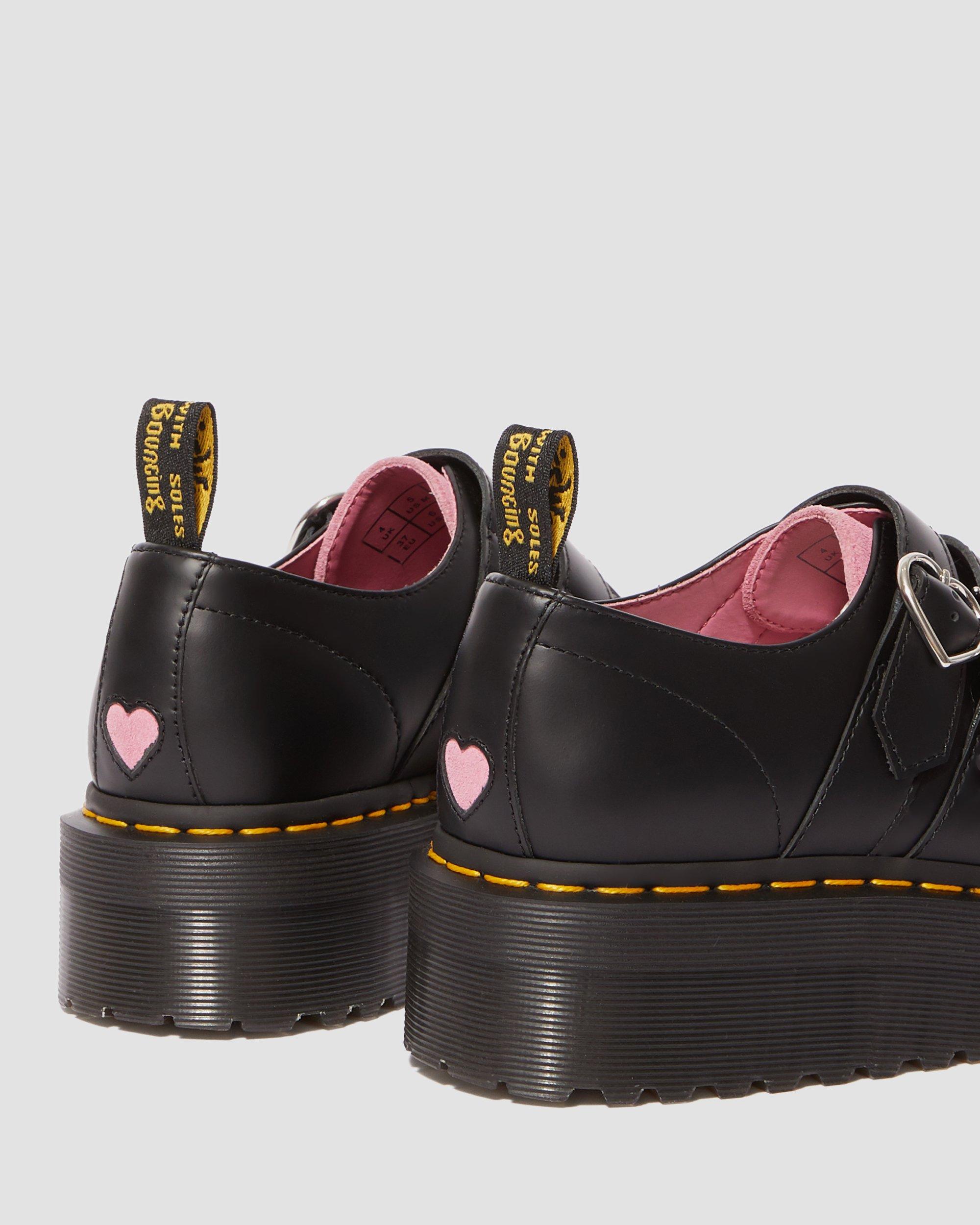 Lazy Oaf Buckle Creeper in BLACK + PINK | Dr. Martens™