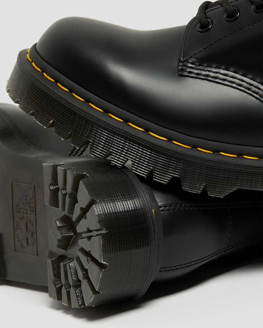 1460 Bex Smooth Leather Platform Boots BlackStivali di pelle 1460 Bex Smooth Dr. Martens