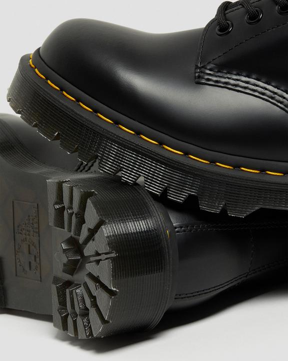 1460 Bex-ankelstøvler med platform i Smooth læder i sort1460 Bex-ankelstøvler med platform i Smooth læder Dr. Martens