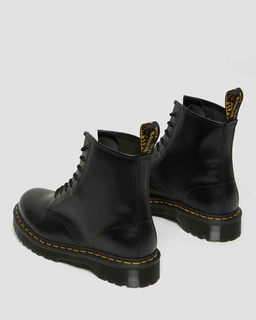 1460 Bex Smooth Leather Platform Boots Black1460 Bex Glatte Leder Stiefel Dr. Martens