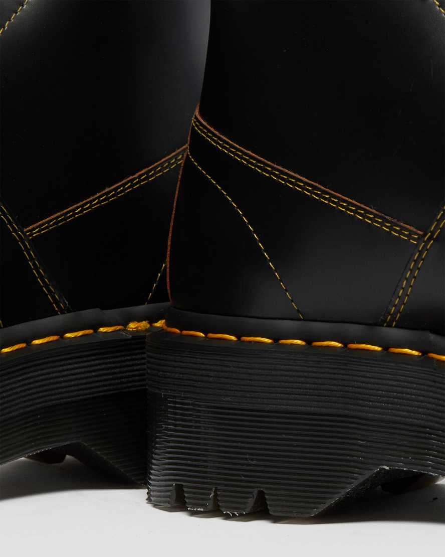 Church Quad Monkey-platformstøvler i læder i sortChurch Quad Monkey-platformstøvler i læder Dr. Martens