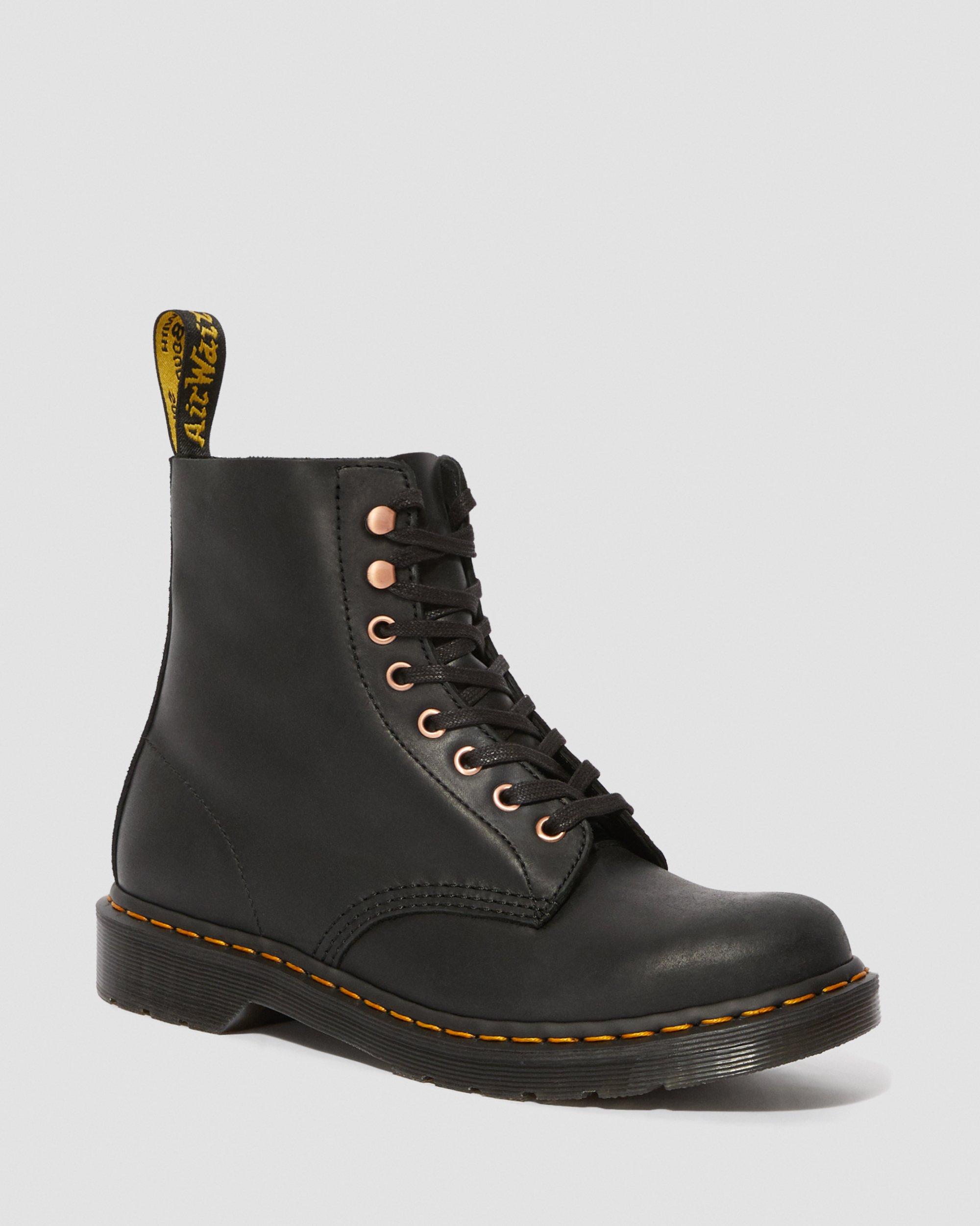 1460 Pascal Soap Stone in Black | Dr. Martens