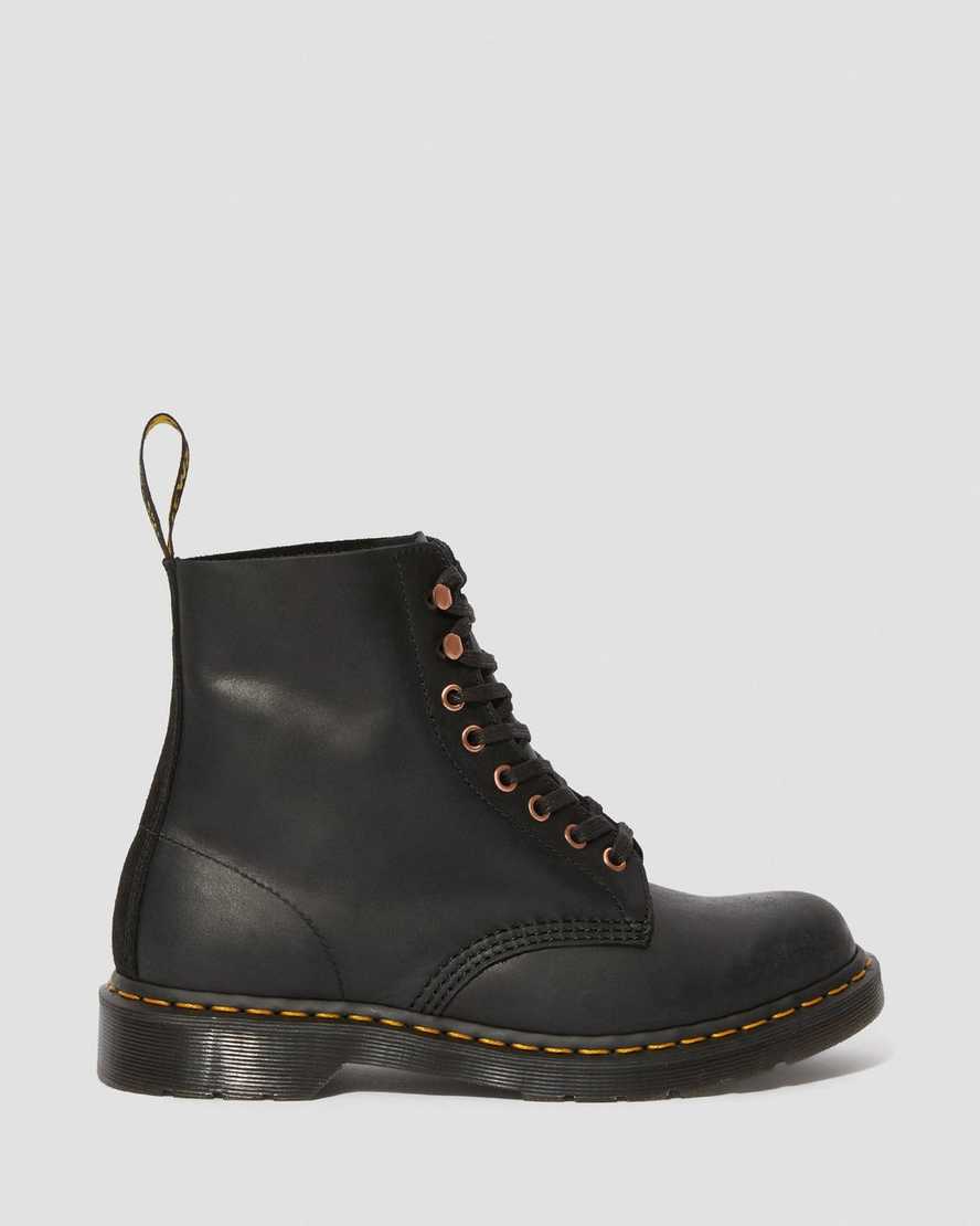 1460 PASCAL BLACK1460 PASCAL LEATHER ANKLE BOOTS Dr. Martens