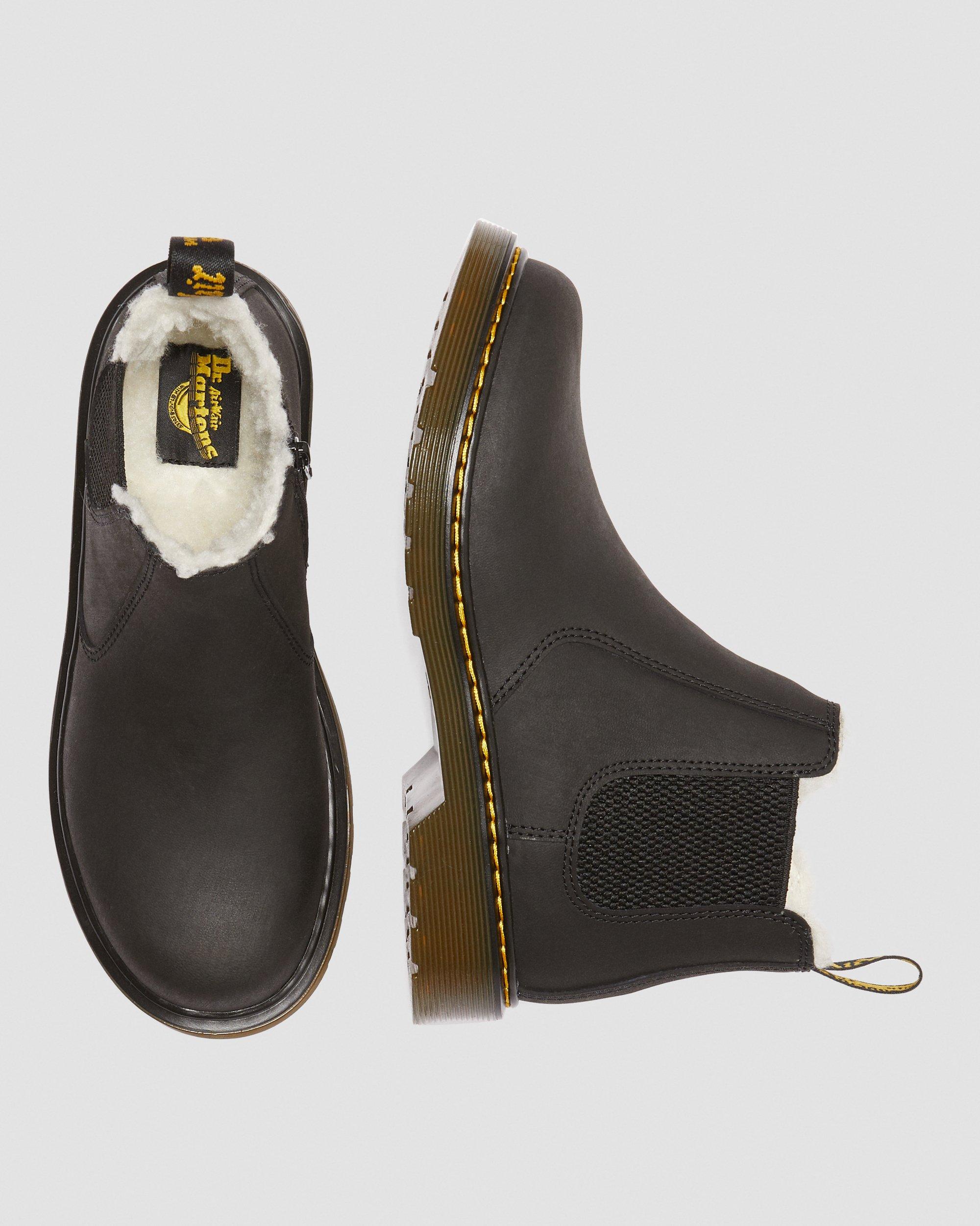 Bottes Dr. Martens Kids 2976 Leonore - Taille 3 US (34 EU), Cuir Léopard - Occasion Très Bon état