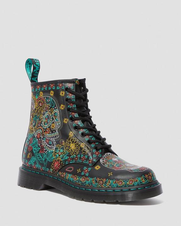 1460 SKULL LEATHER ANKLE BOOTS Dr. Martens