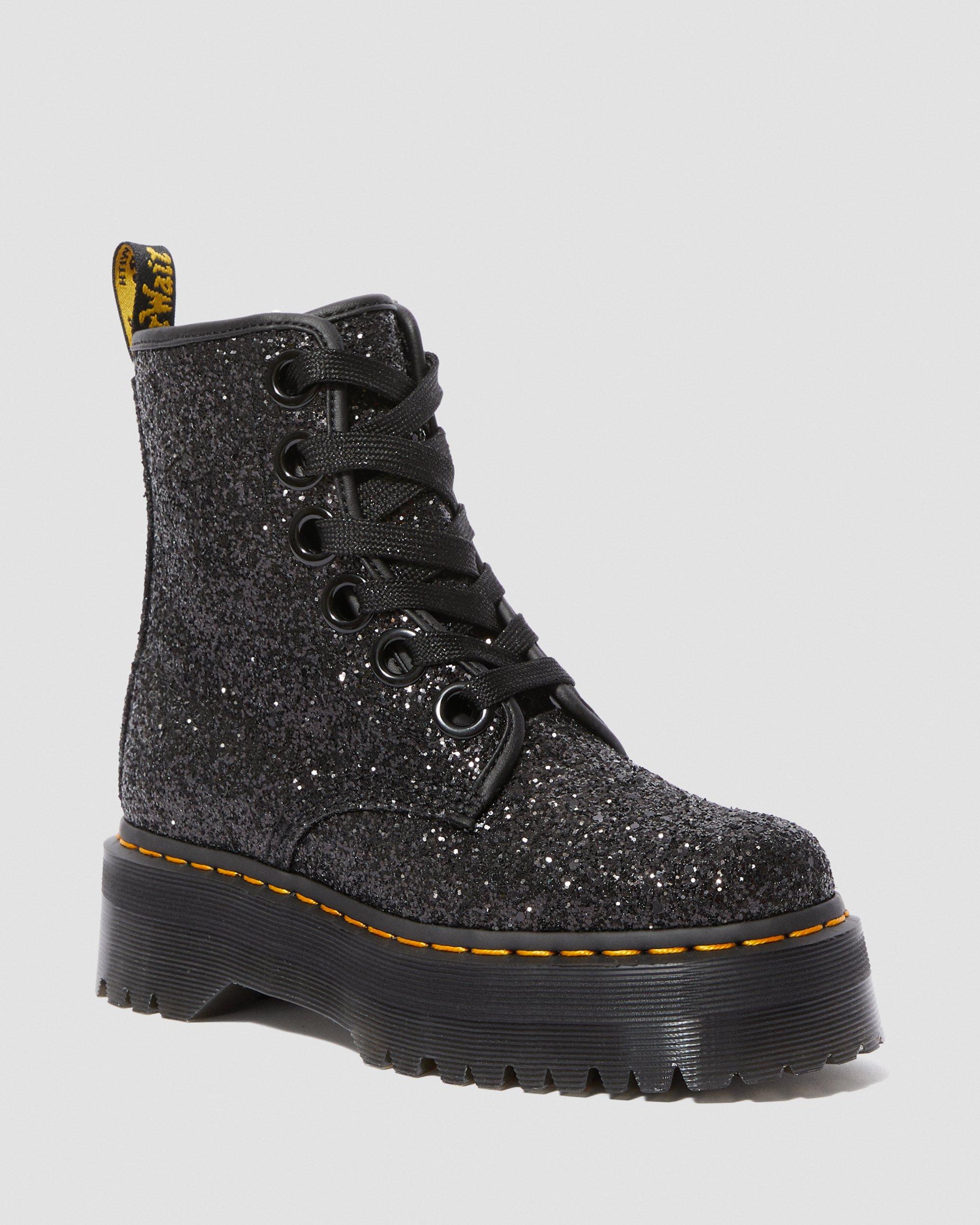 Molly Chunky Glitter in BLACK | Dr. Martens™