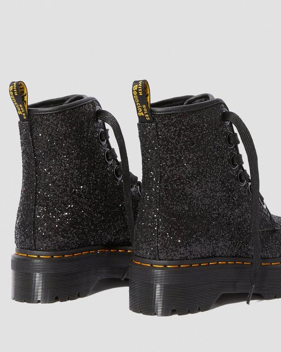 Molly Chunky Glitter in Black | Dr. Martens
