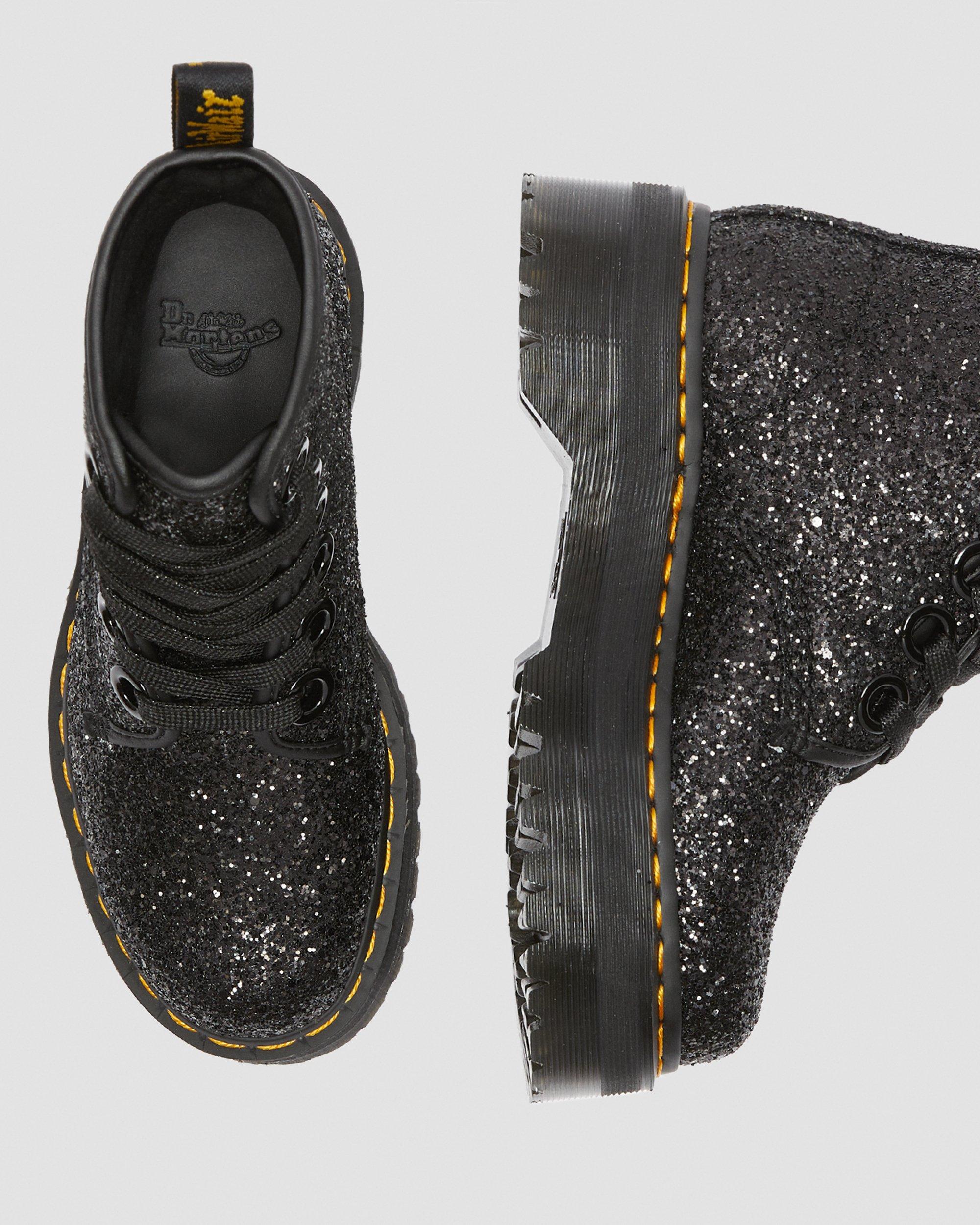 Molly Chunky Glitter in BLACK | Dr. Martens™