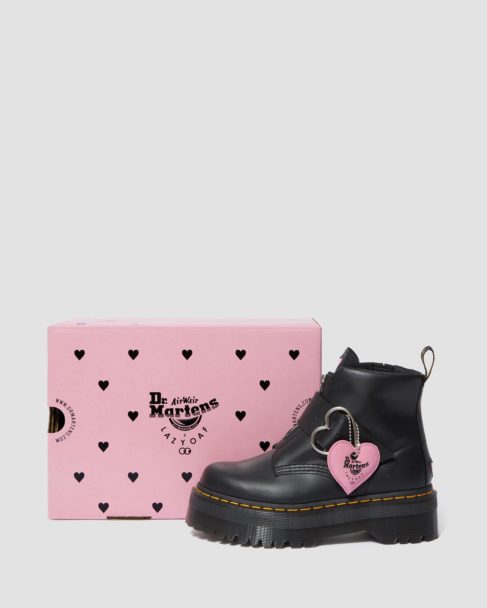 Boots boucle Lazy Oaf en Noir Dr. Martens