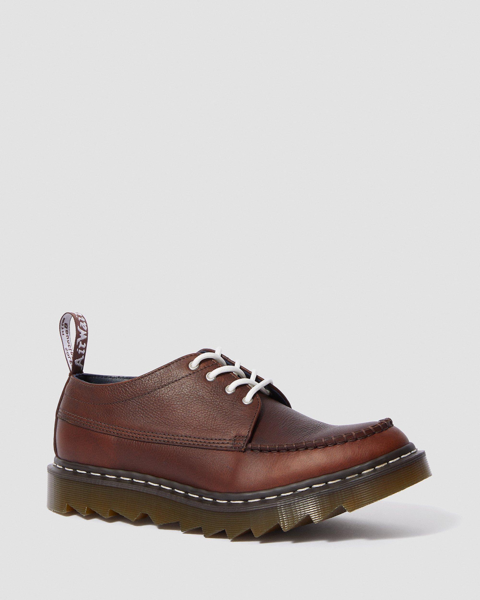 CAMBERWELL NANAMICA LEATHER SHOES in Dark Tan | Dr. Martens