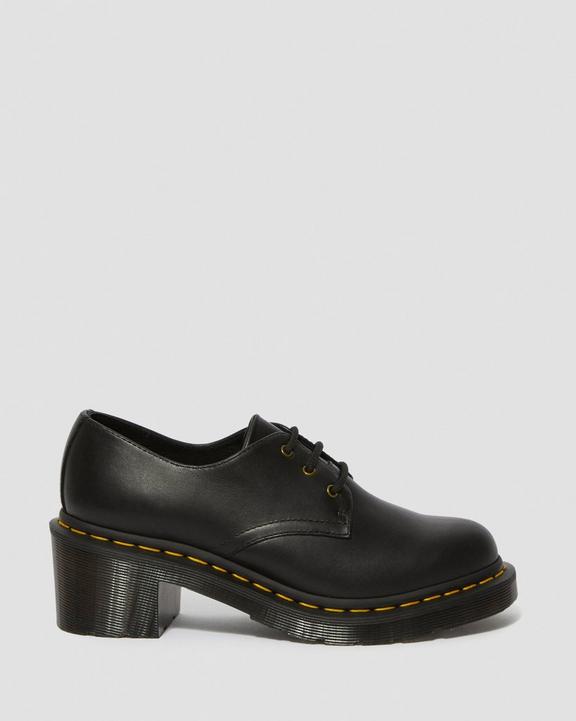 Amory Women's Wanama Leather Heeled Shoes in Black | Dr. Martens Amory Women's Wanama Leather Heeled Shoes in Black | Dr. Martens