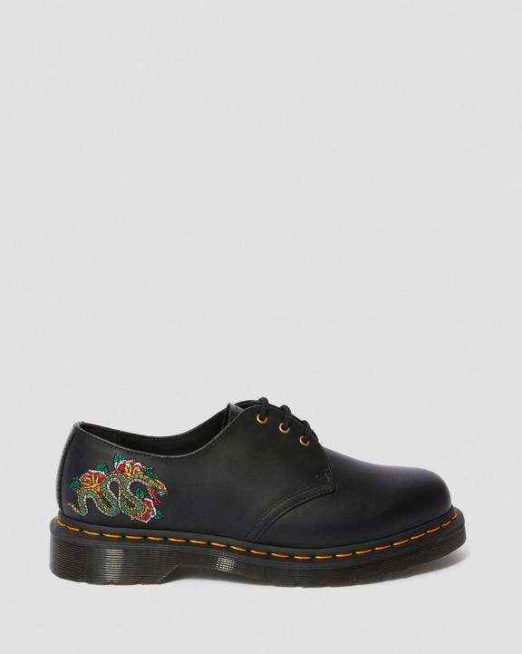 1461 Drachen Stickerei Lederschuhe Dr. Martens