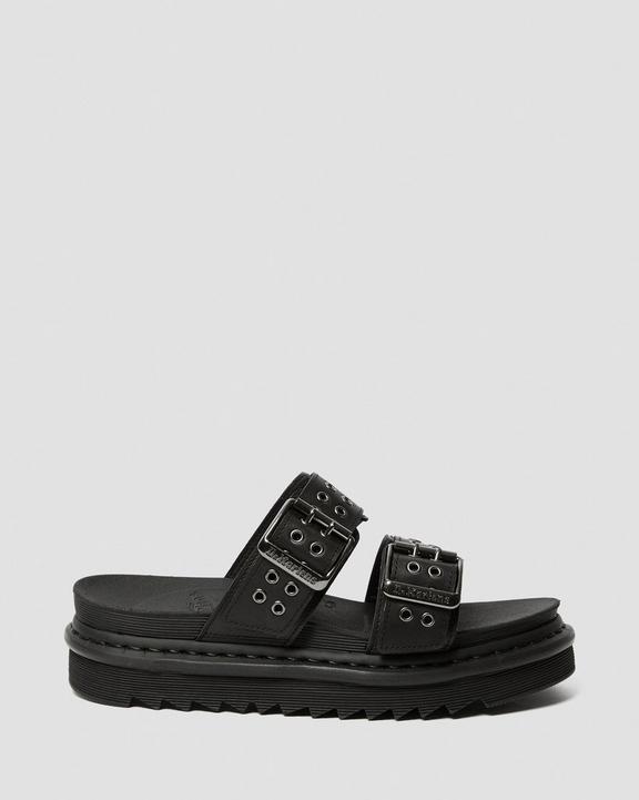 MYLES SLIP ON SANDALEN MET METALEN DETAILS Dr. Martens