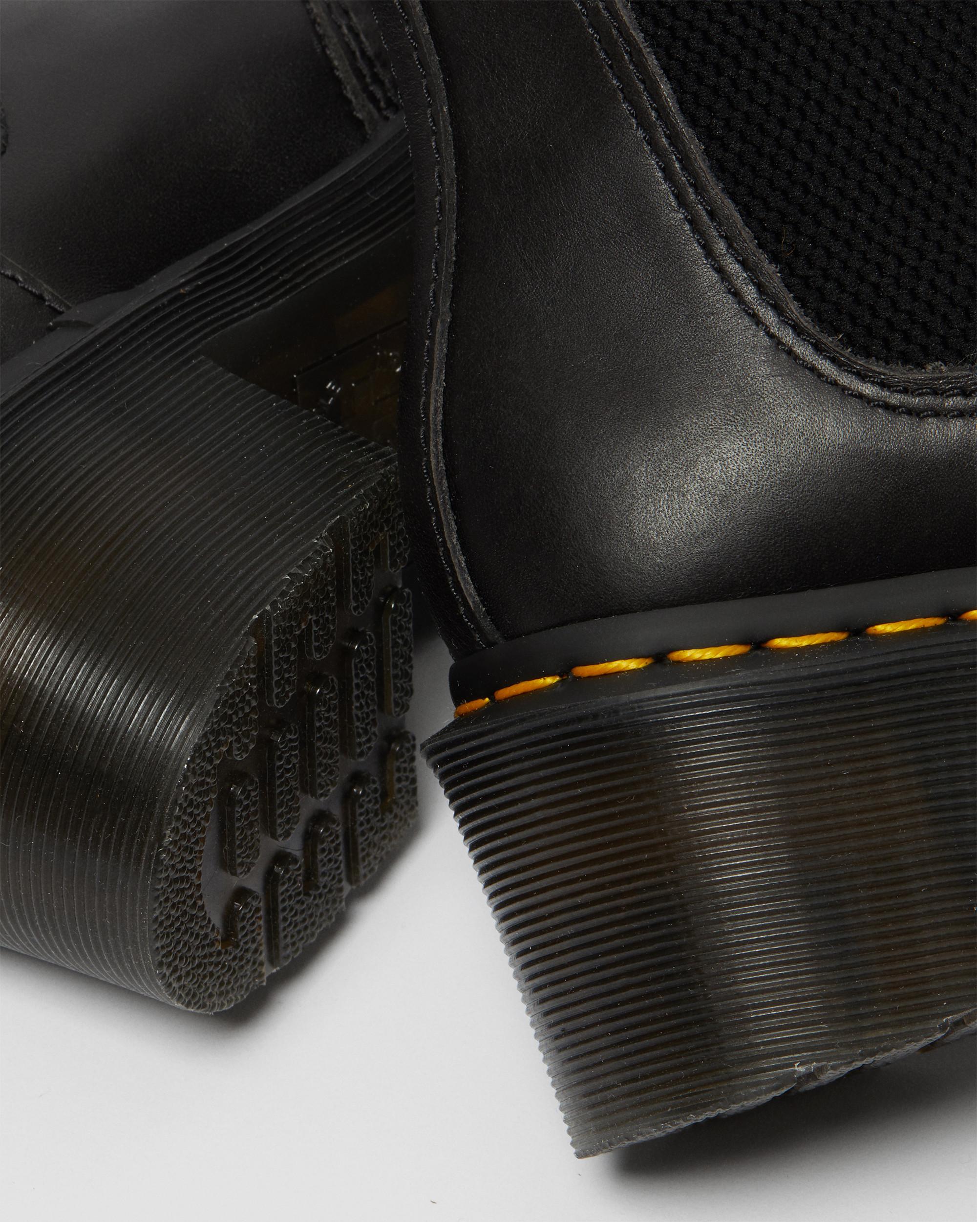 Dr Martens CADENCE 5㎝ヒールサイドゴアブーツ Cadence Women's Leather Heeled Chelsea Boots in BLACK | Dr. Martens™