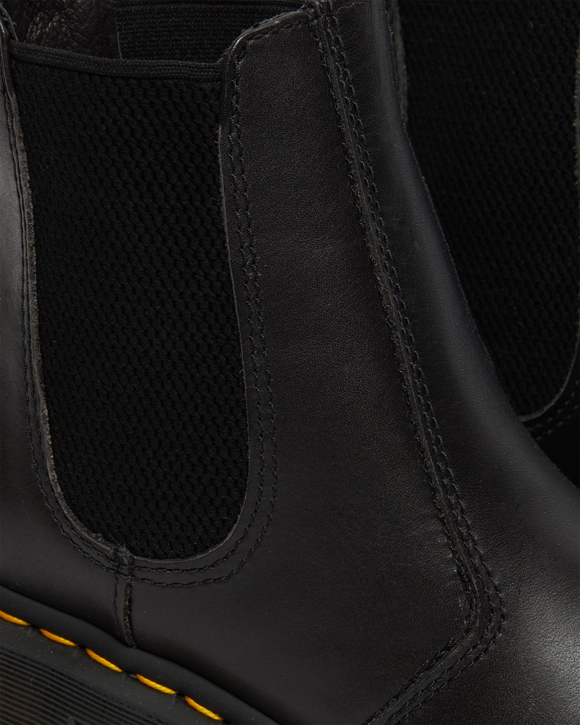 Cadence Women's Leather Heeled Chelsea Boots in BLACK | Dr. Martens™